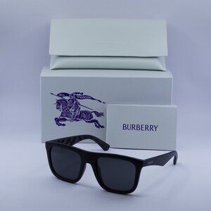 Burberry BE4458U 346487 Square Sunglasses - Black/Grey